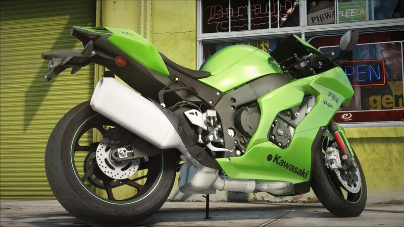 GTA San Andreas 2024 Kawasaki Ninja ZX-10R / ZX-10RR Mod 